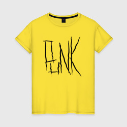 Женская футболка хлопок Punk надпись