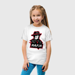 Детская футболка хлопок Мафия - лого - фото 2