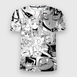 Мужская футболка 3D Slim Да я паук и что с того pattern