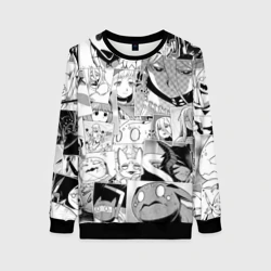 Женский свитшот 3D Да я паук и что с того pattern