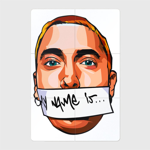 Магнитный плакат 2Х3 My name is - Eminem