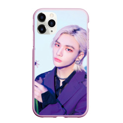 Чехол для iPhone 11 Pro матовый Stray Kids 2nd World Tour Maniac Hyunjin