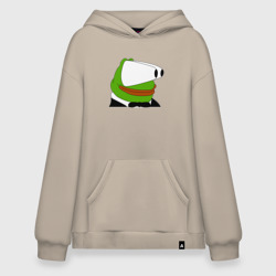 Худи SuperOversize хлопок Booba Pepe