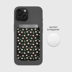 Картхолдер Magsafe магнитный Пельмени с лавровым листом и перцем, набор - фото 2