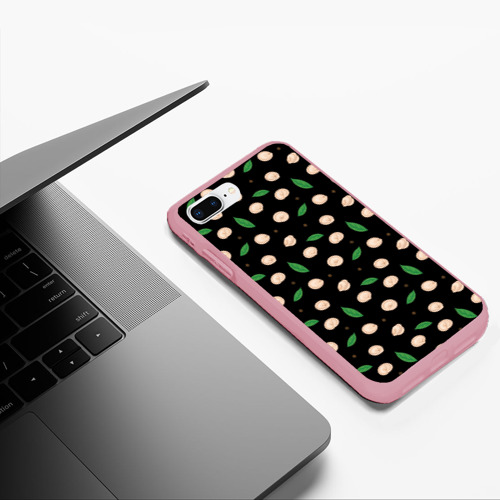 Чехол для iPhone 7Plus/8 Plus матовый Пельмени с лавровым листом и перцем, набор, цвет баблгам - фото 5