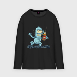 Мужской лонгслив oversize хлопок Little Bender