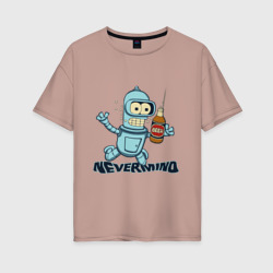 Женская футболка хлопок Oversize Little Bender