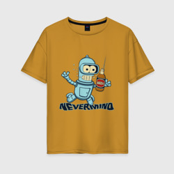 Женская футболка хлопок Oversize Little Bender