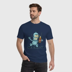 Мужская футболка хлопок Little Bender - фото 2