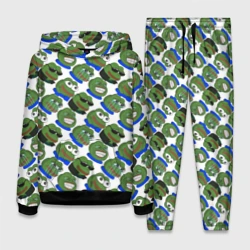 Женский костюм с толстовкой 3D Эмоции Пепе