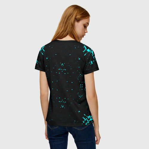 Женская футболка 3D Рэп Тимофей морозов, цвет 3D печать - фото 4