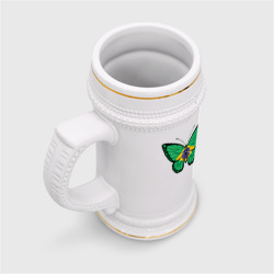 Кружка пивная Бабочка - Бразилия - фото 2