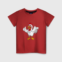 Детская футболка хлопок Королевский петушок