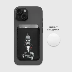 Картхолдер Magsafe магнитный The Bender gentleman - фото 2