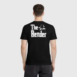Мужская футболка 3D The Bender gentleman - фото 4