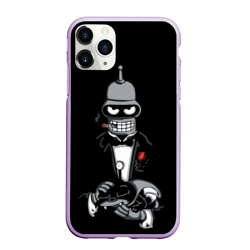 Чехол для iPhone 11 Pro Max матовый The Bender gentleman