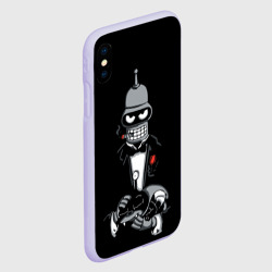 Чехол для iPhone XS Max матовый The Bender - фото 2