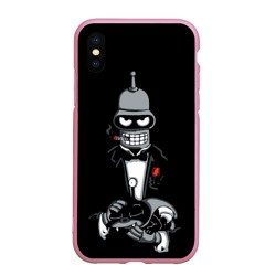 Чехол для iPhone XS Max матовый The Bender