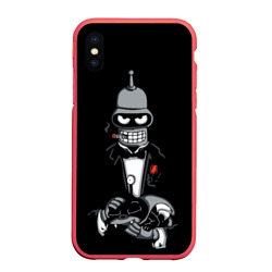 Чехол для iPhone XS Max матовый The Bender