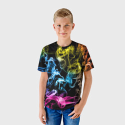 Детская футболка 3D Эйфория в дыму - фото 2