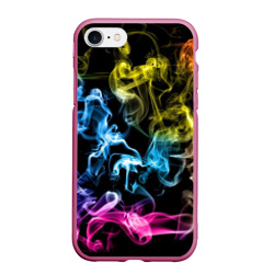 Чехол для iPhone 7/8 матовый Эйфория в дыму