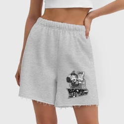 Женские шорты oversize футер хлопок Back to the futurama - фото 2