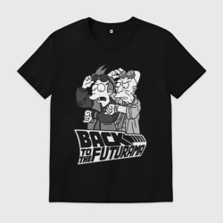 Мужская футболка хлопок Back to the futurama