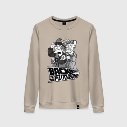 Женский свитшот хлопок Back to the futurama