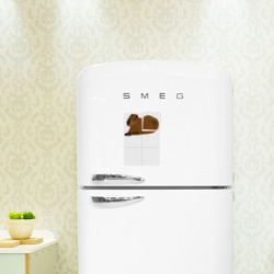 Магнитный плакат 2Х3 Капибара ленится - фото 2