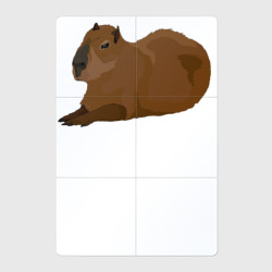 Магнитный плакат 2Х3 Капибара ленится