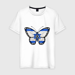 Мужская футболка хлопок Бабочка - Израиль