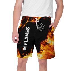 Мужские шорты 3D In Flames и пылающий огонь