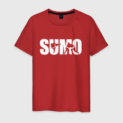 Мужская футболка хлопок Sumo wrestlers