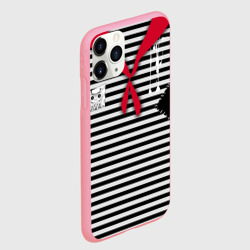 Чехол для iPhone 11 Pro Max матовый Костюм пионера-разбойника карнавальный тельняшка - фото 2