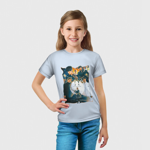 Детская футболка 3D с принтом BTS fairy tale, вид сбоку #3
