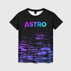Женская футболка 3D Astro - градиент