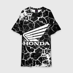 Детское платье 3D Honda logo арт