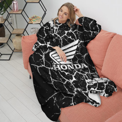 Плед с рукавами Honda logo арт - фото 2