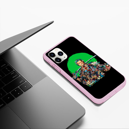 Чехол для iPhone 11 Pro Max матовый с принтом Ророноа Зоро - Ван пис, фото #5