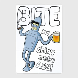 Магнитный плакат 2Х3 Bender ass & beer