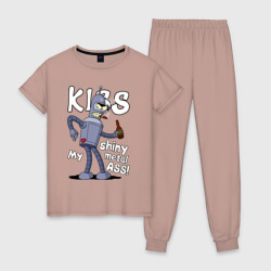 Женская пижама хлопок Kiss Bender ass