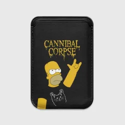 Картхолдер Magsafe магнитный Cannibal Corpse Симпсоны Гомер рокер