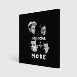 Холст квадратный Depeche Mode portrait