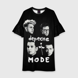 Детское платье 3D Depeche Mode portrait