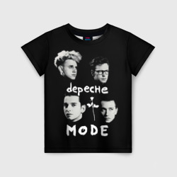 Детская футболка 3D Depeche Mode portrait