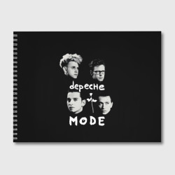 Альбом для рисования Depeche Mode portrait