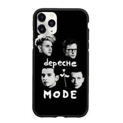 Чехол для iPhone 11 Pro Max матовый Depeche Mode portrait