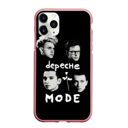 Чехол для iPhone 11 Pro Max матовый Depeche Mode portrait