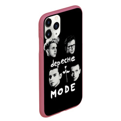 Чехол для iPhone 11 Pro Max матовый Depeche Mode portrait - фото 2