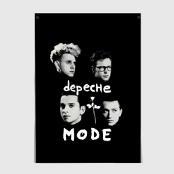 Постер Depeche Mode portrait